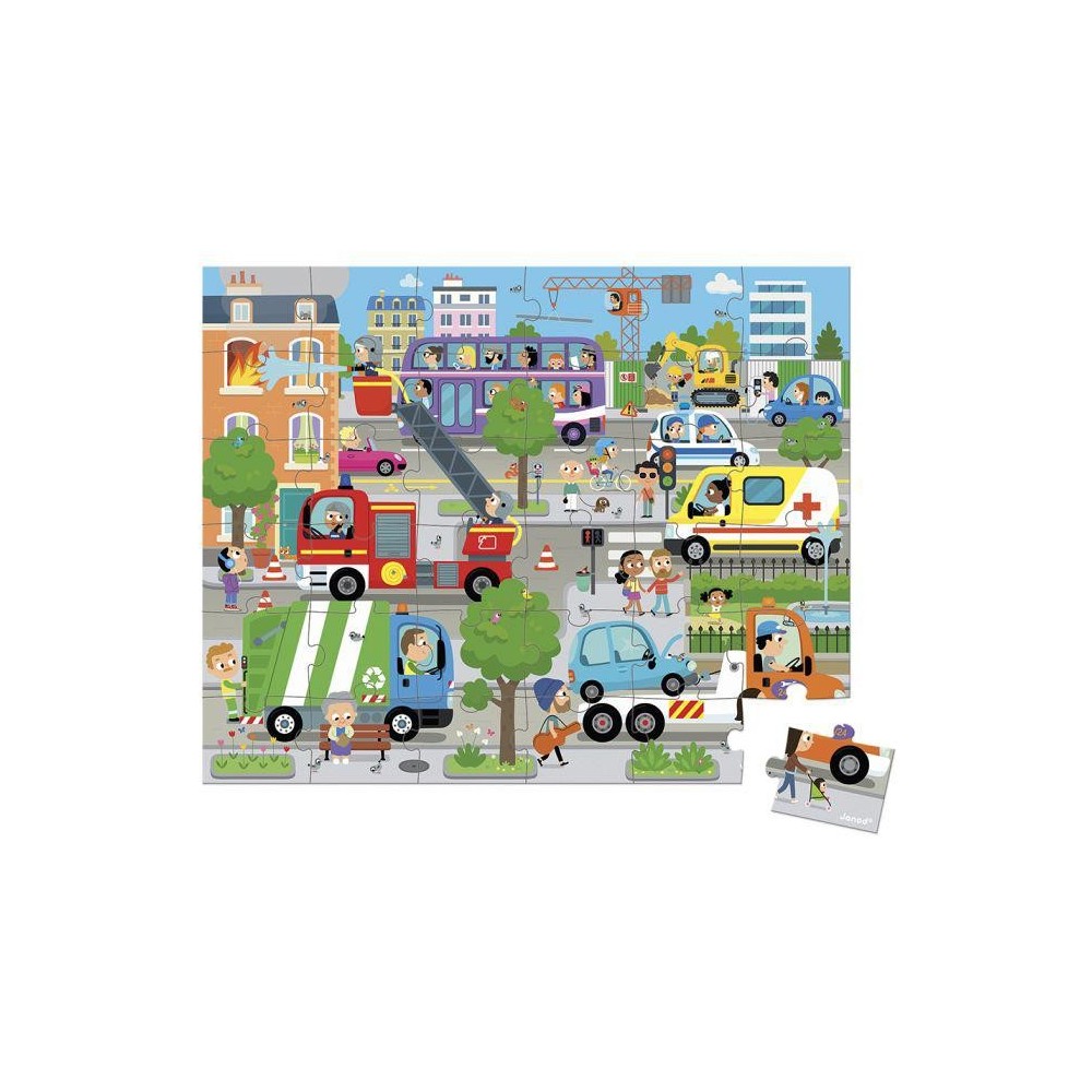 PUZLE CIUDAD 36 PCS UN