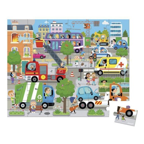 PUZLE CIUDAD 36 PCS UN