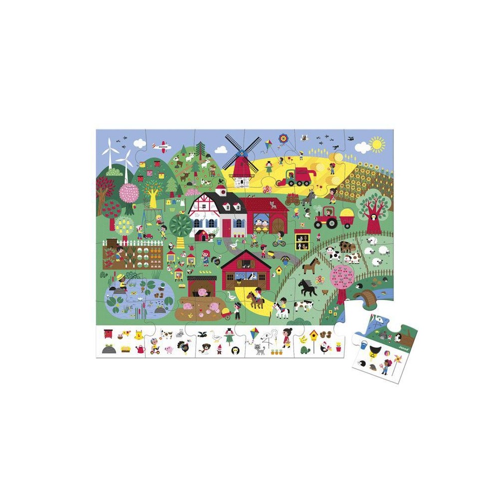 PUZLE DE OBSERVACION-LA GRANJA 2