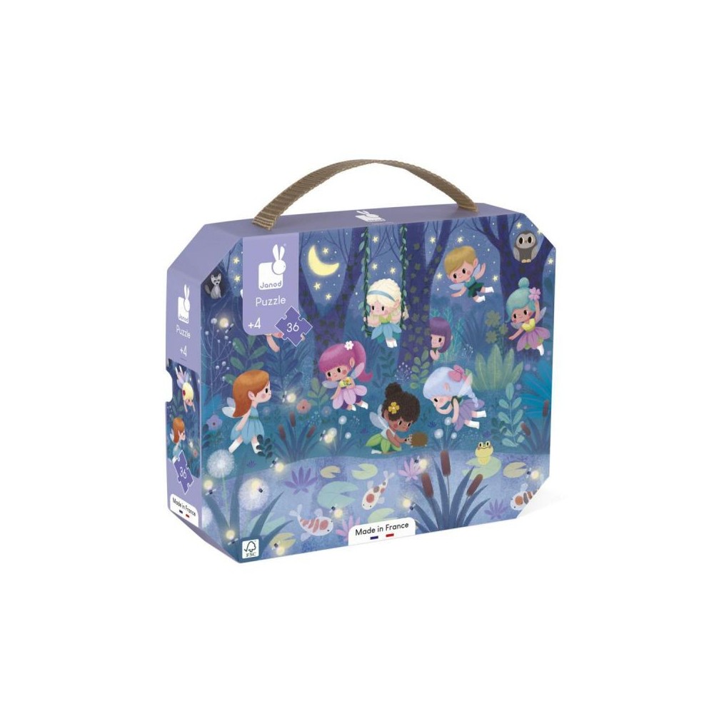 PUZLE HADAS Y NENUFARES 36 PCS