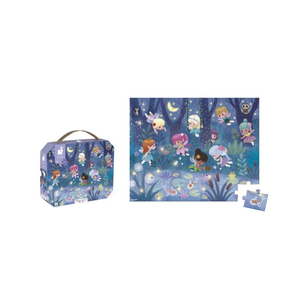 PUZLE HADAS Y NENUFARES 36 PCS