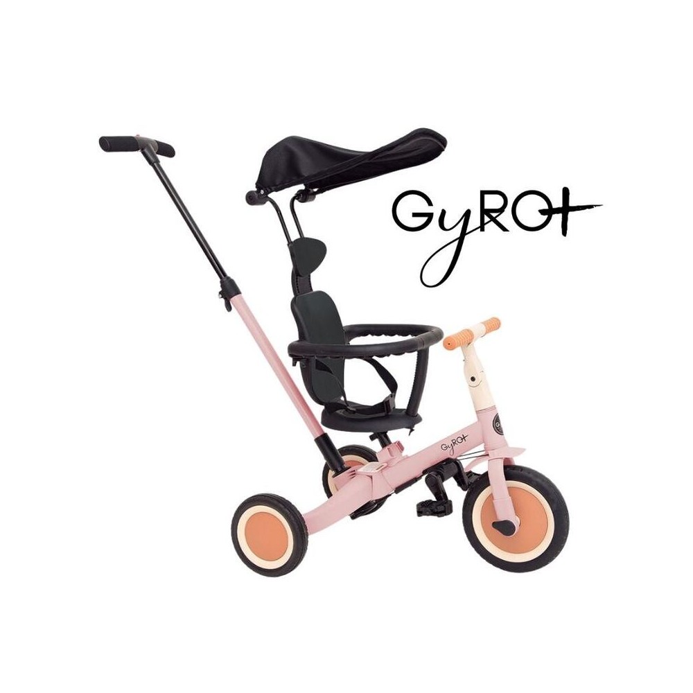TRICICLO MULTIFUNCION GYRO ROSA