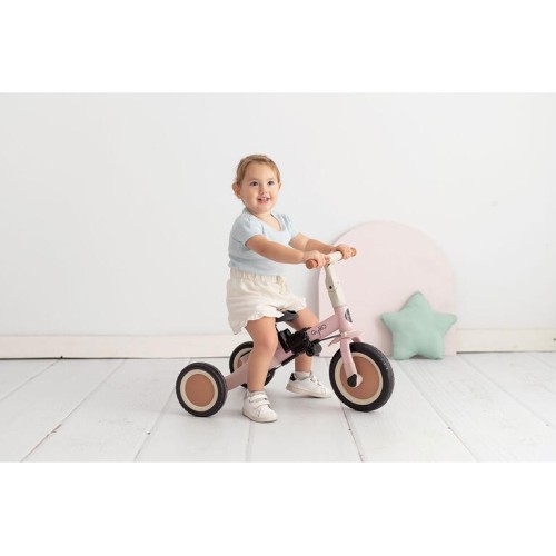 TRICICLO MULTIFUNCION GYRO ROSA