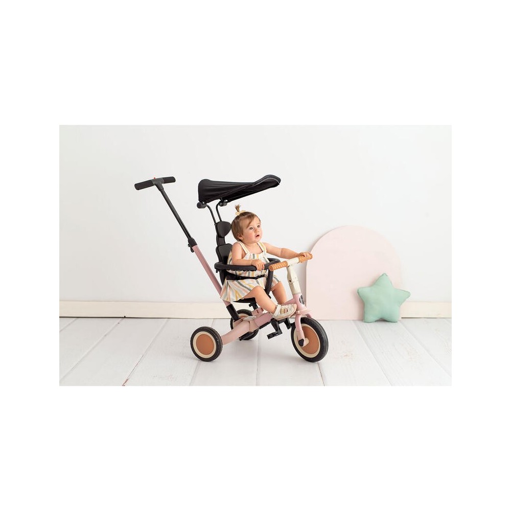 TRICICLO MULTIFUNCION GYRO ROSA