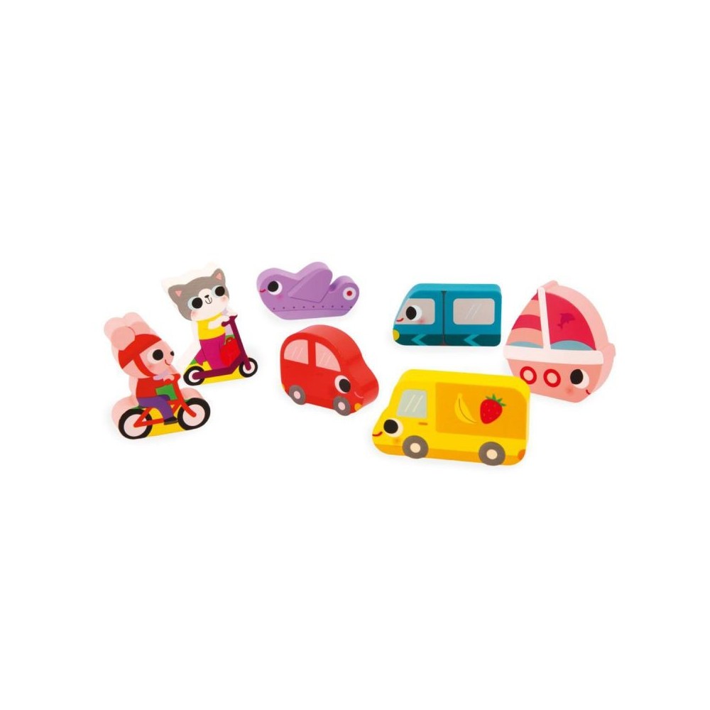 CHUNKY PUZLE VEHICULOS 2