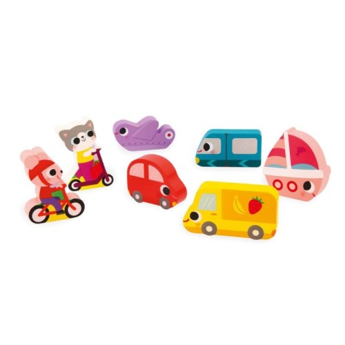 CHUNKY PUZLE VEHICULOS