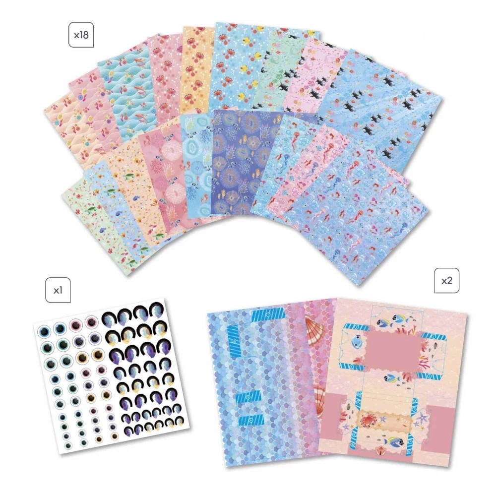 MAGIC OCEAN 2 CAJAS Y 18 ORIGAMI