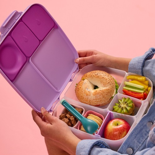 CAJA ALMUERZO CON GEL SUGAR PLUM