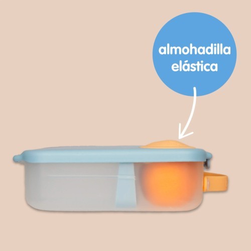 CAJA ALMUERZO CON GEL SUGAR PLUM