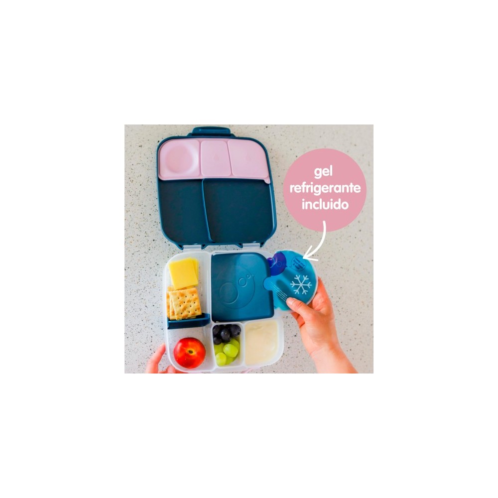 CAJA ALMUERZO CON GEL SUGAR PLUM