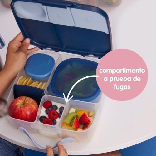 CAJA ALMUERZO CON GEL SUGAR PLUM