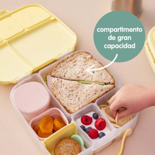 CAJA ALMUERZO CON GEL SUGAR PLUM