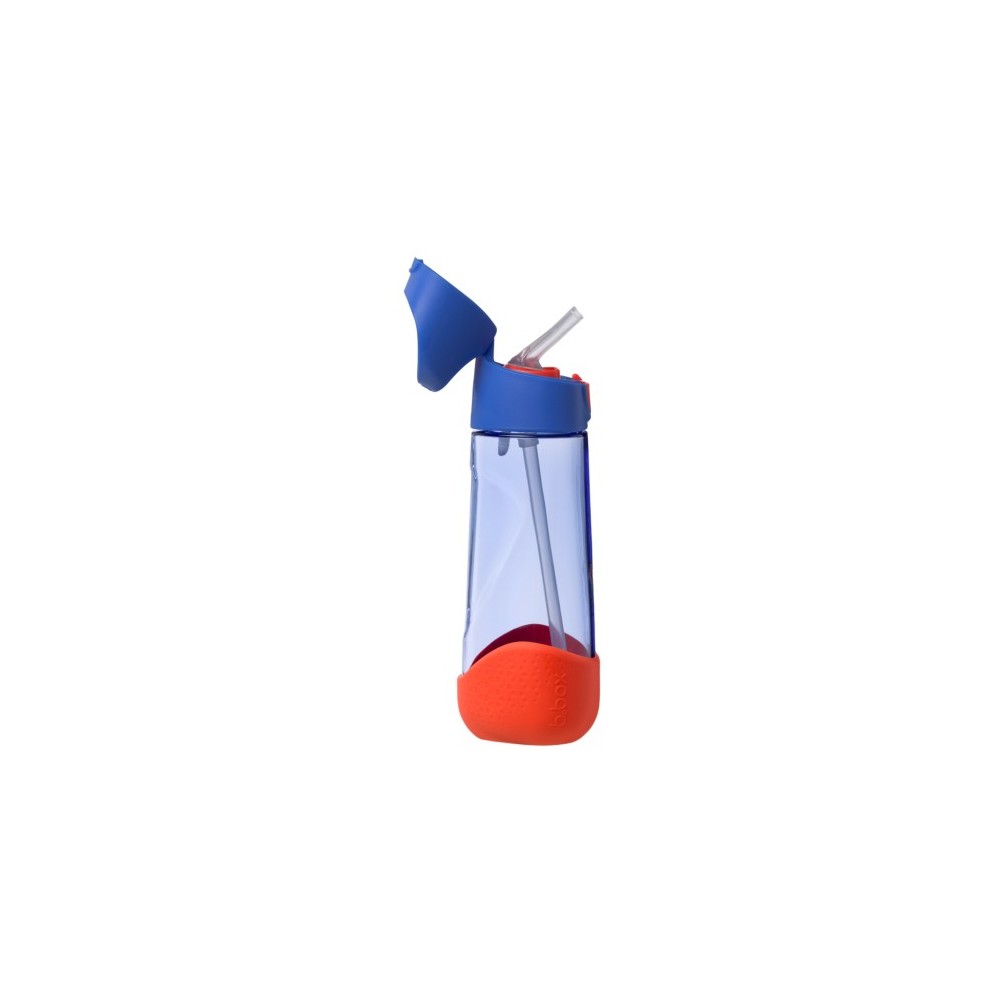 BOTELLA TRITAN PAJITA SUPERMAN