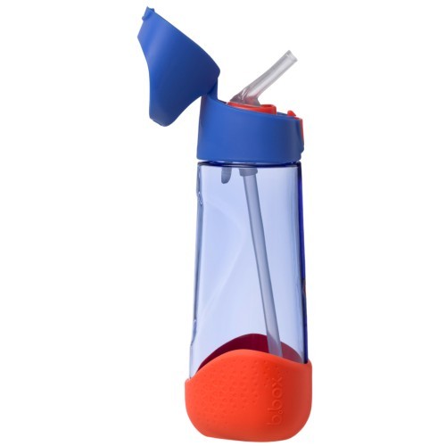 BOTELLA TRITAN PAJITA SUPERMAN