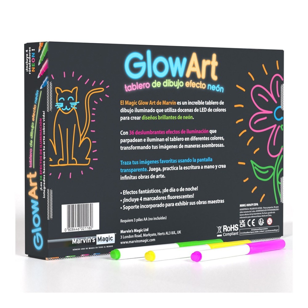GLOW ART ROSA