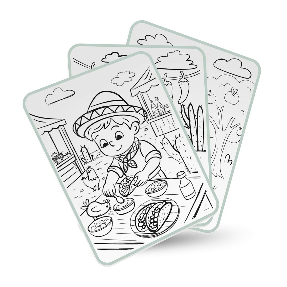 KIDYDRAW PAD ALIMENTOS