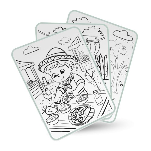 KIDYDRAW PAD ALIMENTOS