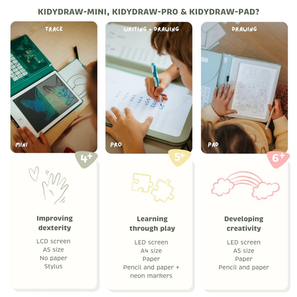 KIDYDRAW PAD ALIMENTOS