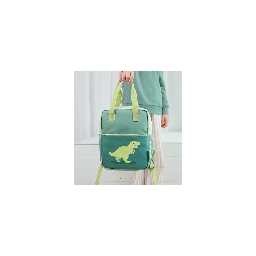 MOCHILA CUADRADA  DINO
