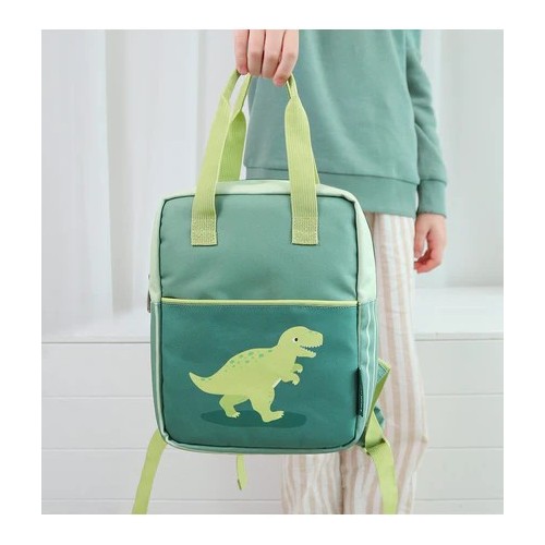 MOCHILA CUADRADA  DINO