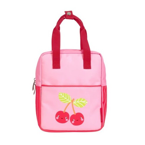 MOCHILA CUADRADA CEREZAS