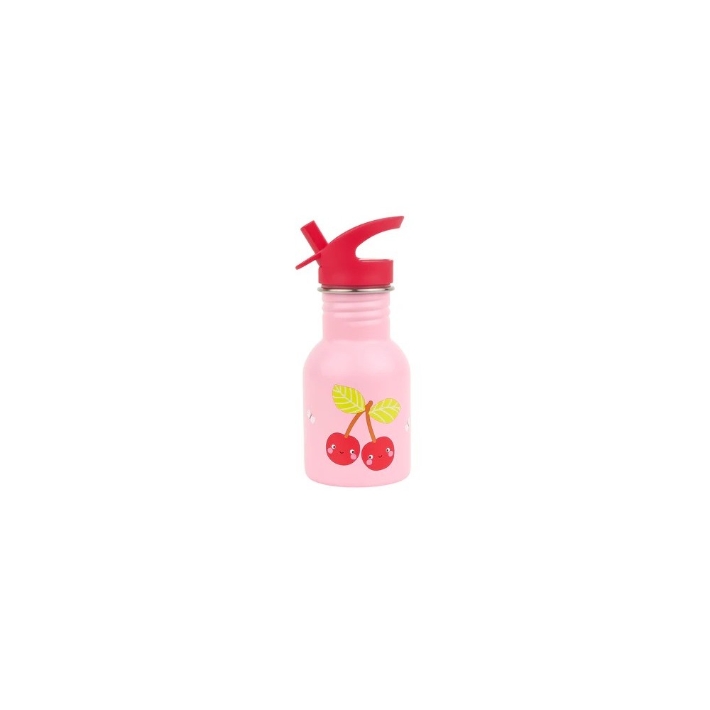 BOTELLA ACERO MINI 350 CEREZAS