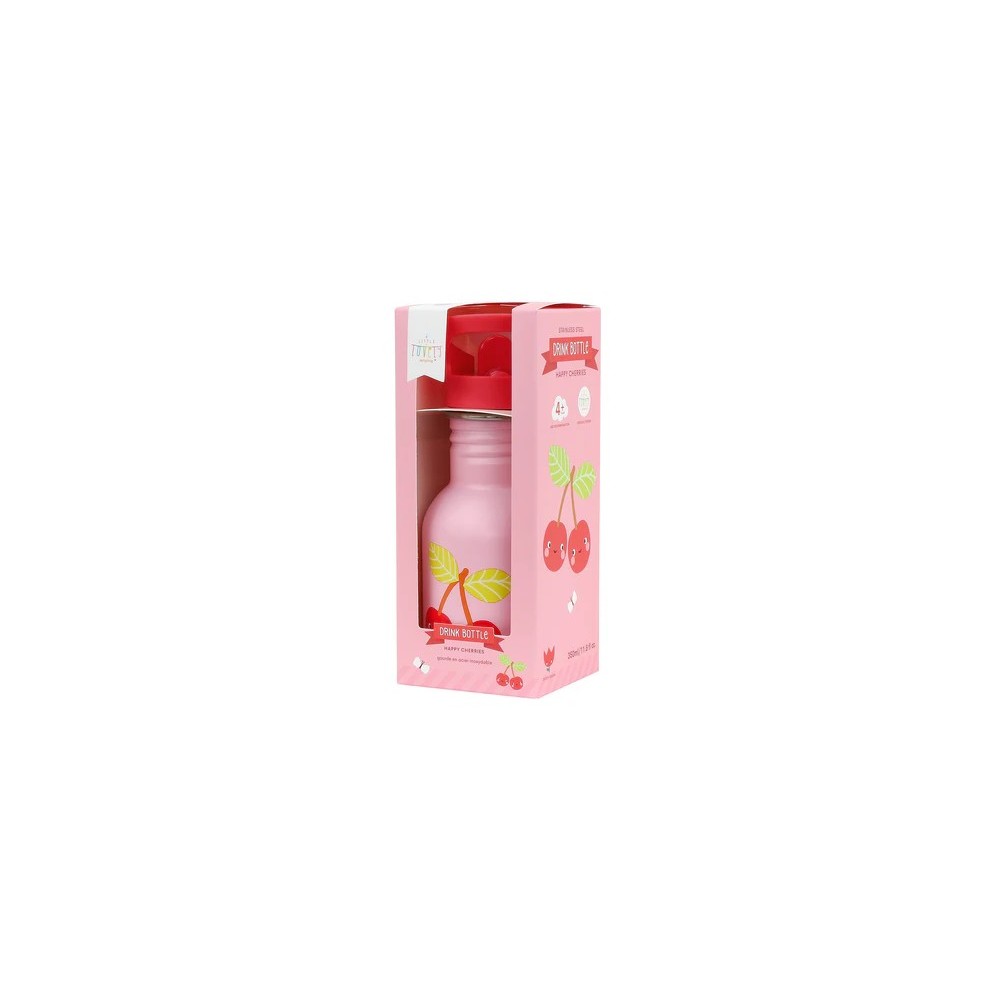 BOTELLA ACERO MINI 350 CEREZAS