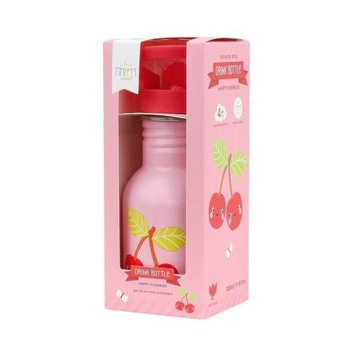 BOTELLA ACERO MINI 350 CEREZAS