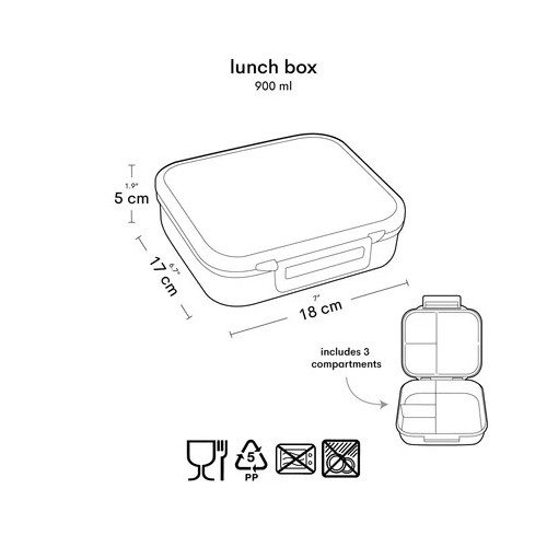 CAJA ALMUERZO ESTRELLA