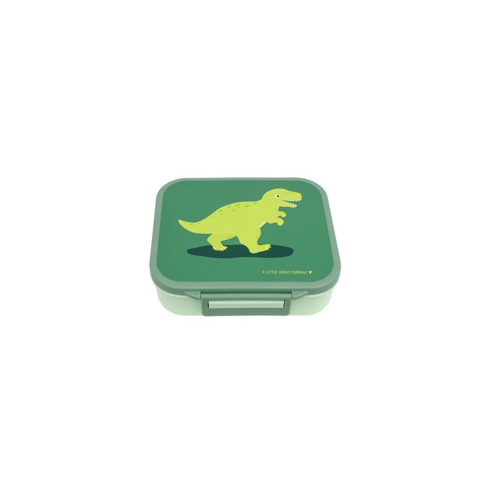 CAJA ALMUERZO VERDE DINO