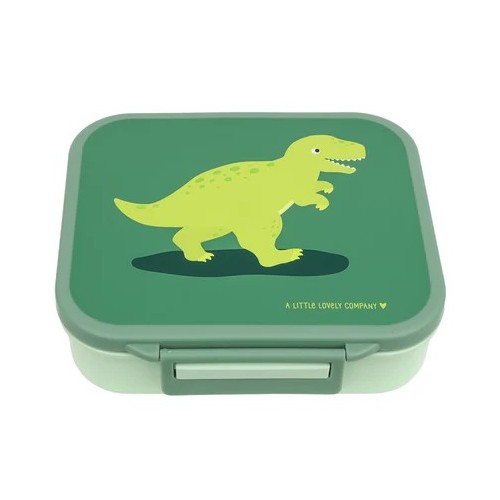 CAJA ALMUERZO VERDE DINO