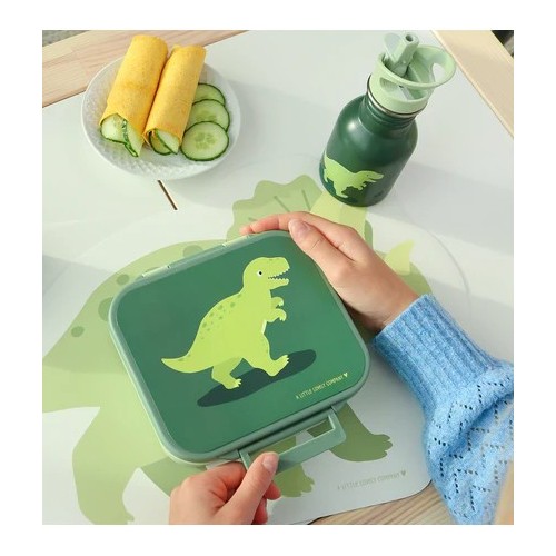CAJA ALMUERZO VERDE DINO