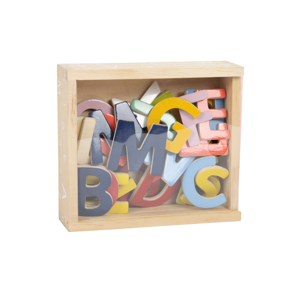 LETRAS MAGNETICAS COLORES UN