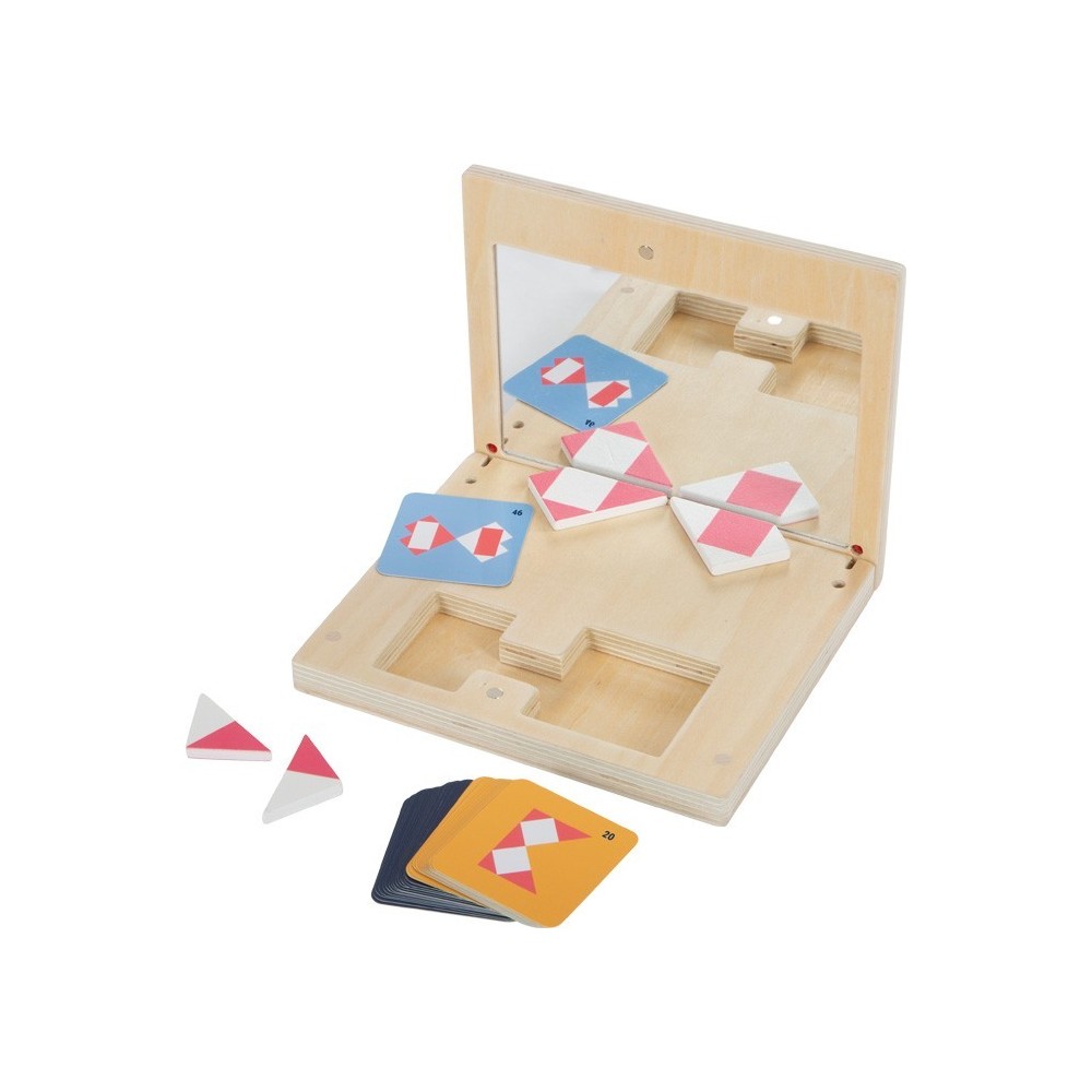 JUEGO DE SIMETRIA CON ESPEJO