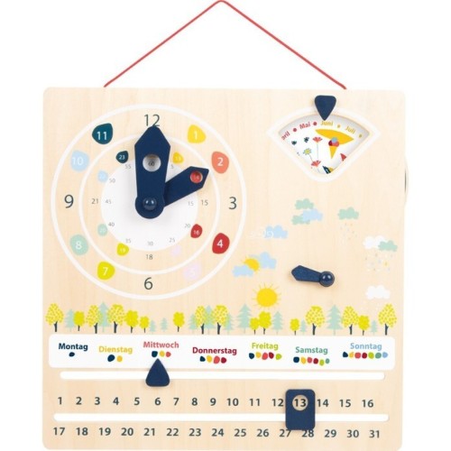 RELOJ DIDACTICO CON CALENDARIO
