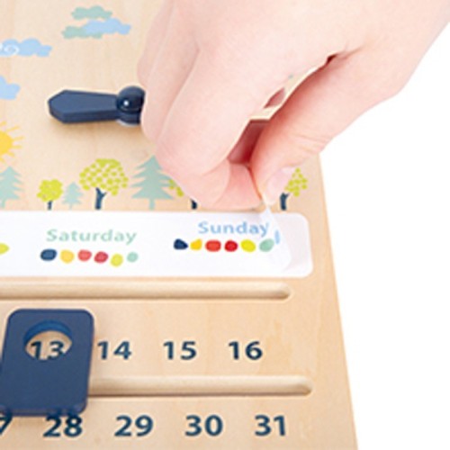 RELOJ DIDACTICO CON CALENDARIO