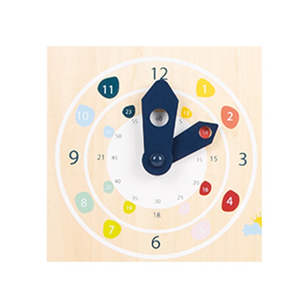 RELOJ DIDACTICO CON CALENDARIO