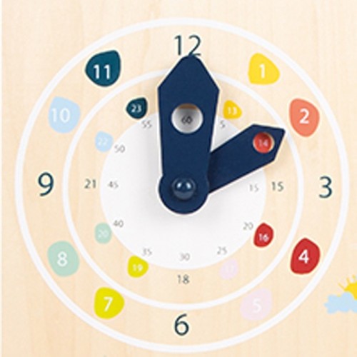 RELOJ DIDACTICO CON CALENDARIO