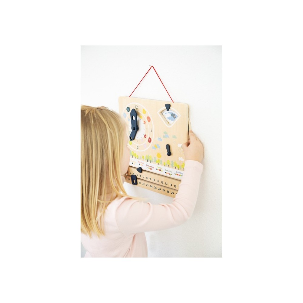 RELOJ DIDACTICO CON CALENDARIO