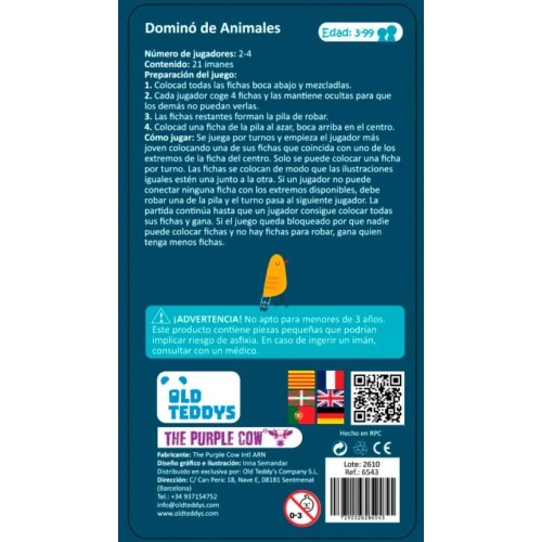 DOMINO DE ANIMALES
