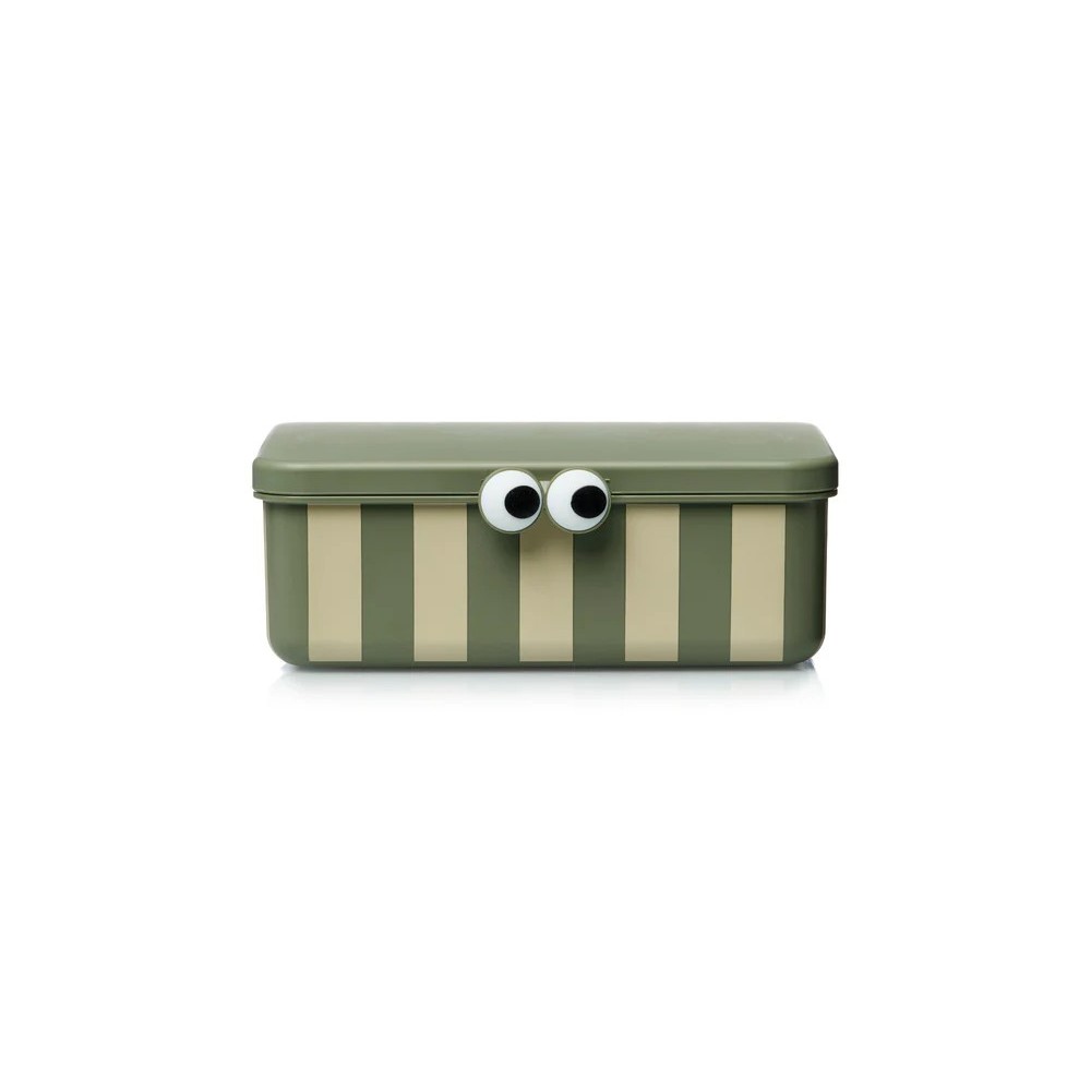 CAJA ALMUERZO CON 3 BANDEJAS VERDE
