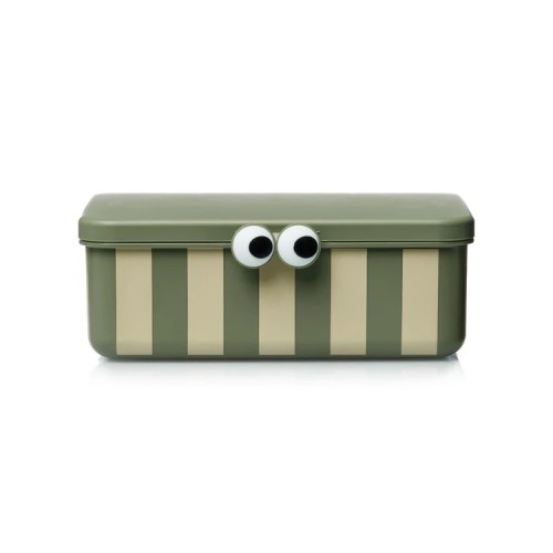 CAJA ALMUERZO CON 3 BANDEJAS VERDE
