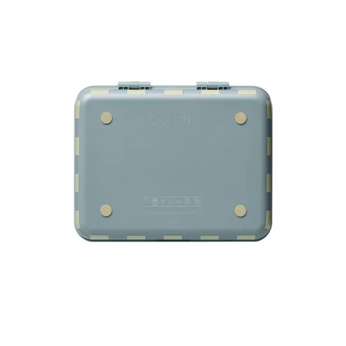 CAJA ALMUERZO CON 3 BANDEJAS BLUE