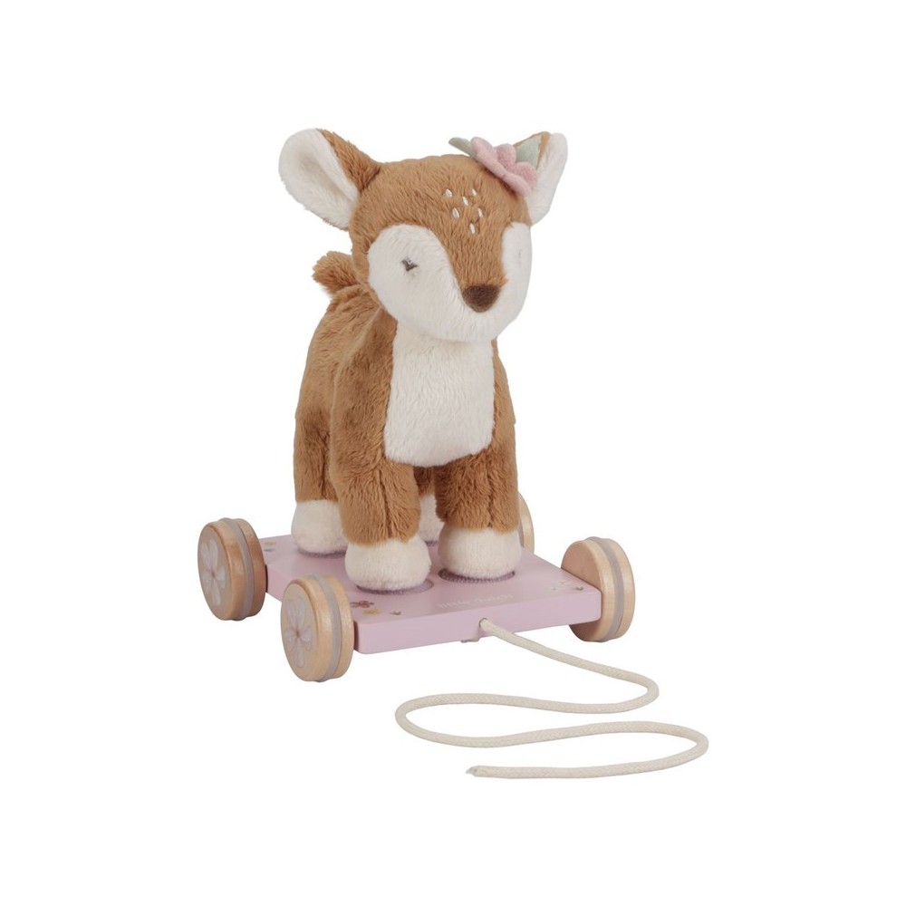 ARRASTRE CIERVO PELUCHE FAIRY ROSA