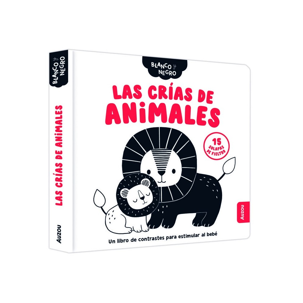 LAS CRIAS DE ANIMALES BL Y NEGRO