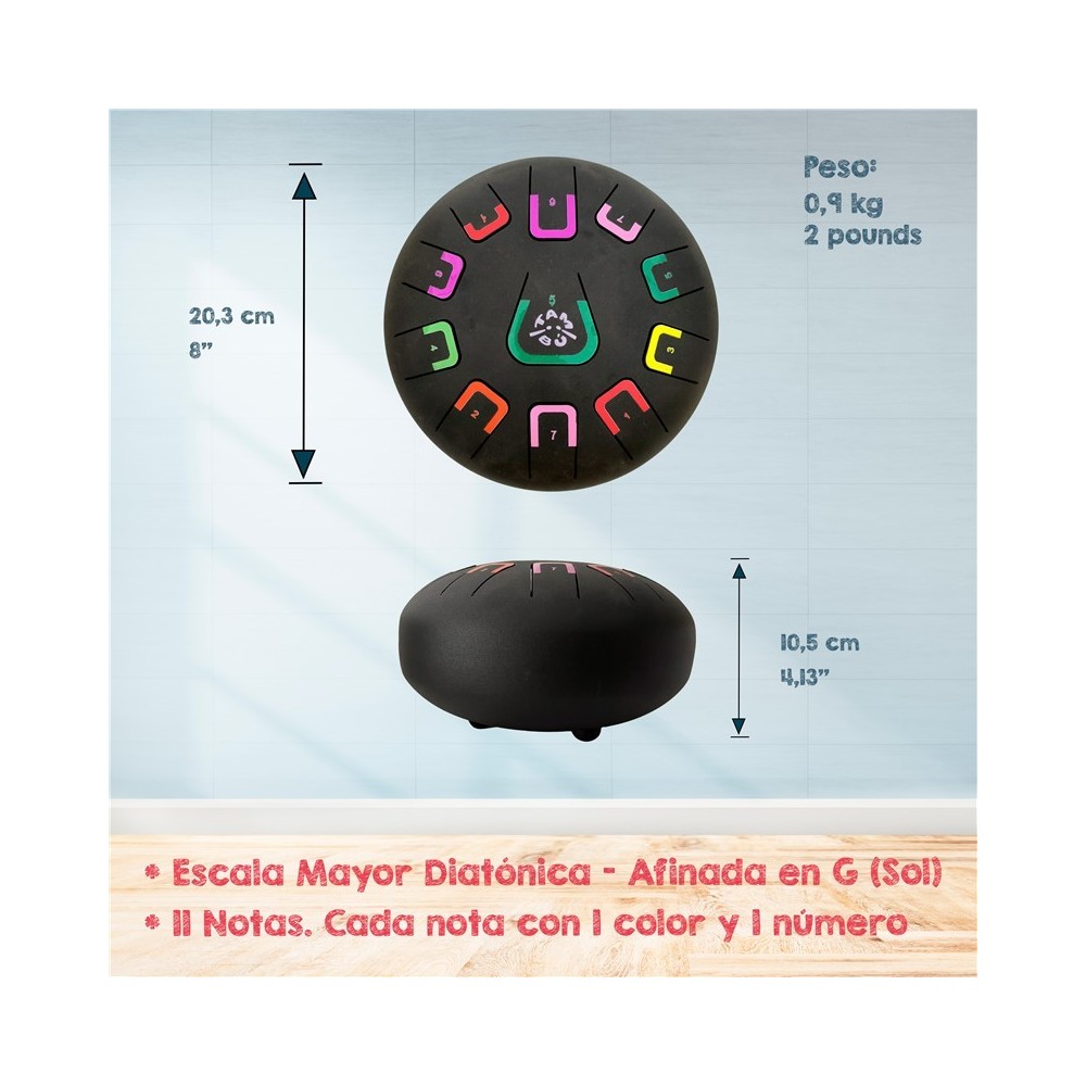 TAMBU 11 NOTAS NEGRO MATE BLACK