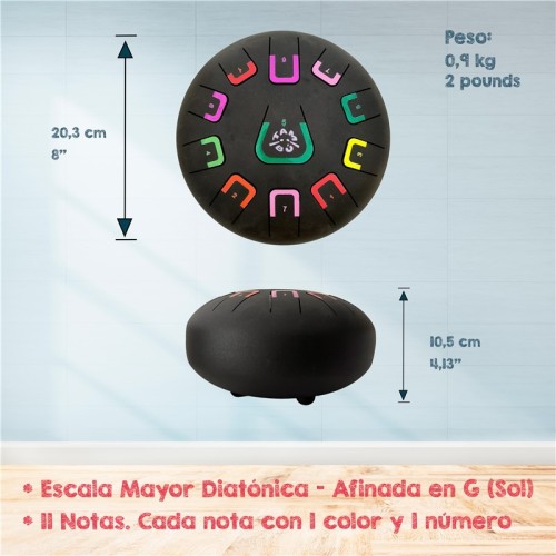 TAMBU 11 NOTAS NEGRO MATE BLACK