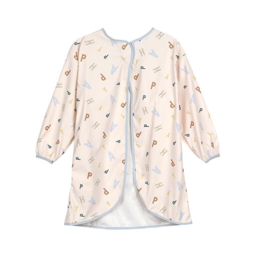 LONG SLEVE APRON BLUE