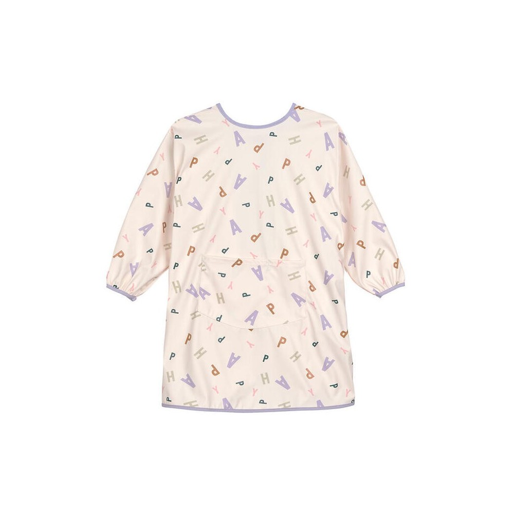 LONG SLEVE APRON LILA