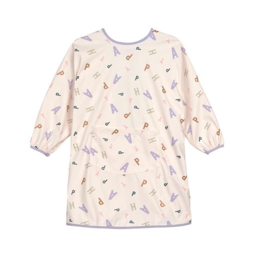 LONG SLEVE APRON LILA